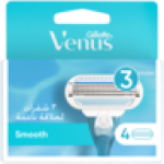 Venus Smooth Razor Blade Refill Cartridges 4 Pack