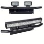 Universal Spotlight Frame Car Auxiliary Lamp Light & Off-road License Plate Light Modification