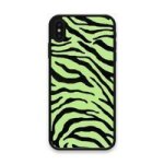 Custom Printed Tpu Cases - Apple Iphone XS Max & 39 Green Zebra& 39 By