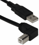 MicroWorld Right Angle USB 2 To Type B