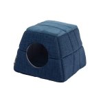 Rogz Lounge Cave Pop-up Bed - Medium Navy