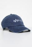 Alpha Industries Ai Acid Wash Peak - Navy