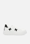 PoP Candy Lace Up Sneakers - Black & White