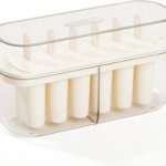 Ice Lolly Popsicle Molds Kit 6PCS Cubes Ice Cream Mould With Stick