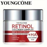 30G 60G Retinol Collagen Complex Day & Night Cream With Licorice Root Extract Moisturizing Nourishing Firming Rejuvenating Skin