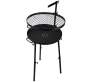 Collapsible 47 Cm Kudu Braai Portable Adjustable Steel Braai