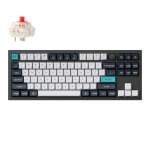 Q3 Max Wireless Mechanical Keyboard 80% Tkl Gateron Red Switches Rgb Knob
