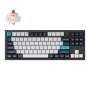 Keychron Q3 Max Wireless Mechanical Keyboard 80% TKL Gateron Red Switches RGB Knob