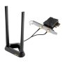Asus BE9400 Tri-band Wi-fi 7 6GHZ Pcie Adapter-black Zoopateq