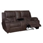 Consol Calgan Lyla Exotic Genuine Leather 3 Piece 2 Action With Agulhas Brown