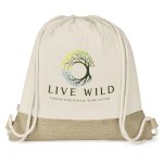 Okiyo Bijin Cotton Drawstring Bag