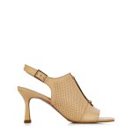 Slingback Mule Sandal -beige