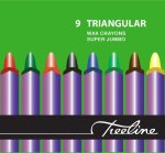 Treeline Wax Crayons Triangle C9 Jumbo