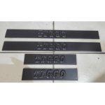 Chery Tiggo 4 Scuff Plate Black