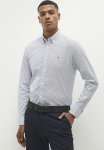 Tommy Hilfiger Natural Soft Flex Print Standard Fit Shirt - Ecru ultra Blue