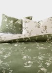 Forest Leaf Brushed Cotton Duvet Cover Set