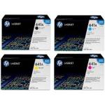 HP 641A C9722A Original Multi Pack Toner Cartridge B c y m