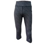 High Waist Funky 3 4 Leggings - Petals - Ladies M - 34