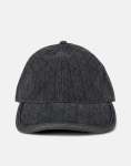 Calvin Klein Denim Emblem Brunout Grey Patch Cap - One Size Fits All Grey