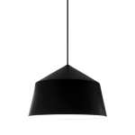 Spazio Roma Pendant Light Metal - Black White - Large White