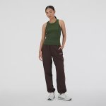 New Balance Linear Heritage Rib Knit Racer Tank - Md