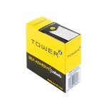 Tower Self Adhesive Round White Labels 19MM 630 Labels