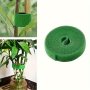 8M Green Nylon Self-adhesive Twist Ties Reusable Garden Tape Double-sided Plant Ties For Tomato Support Wrapping - Pack Of 1