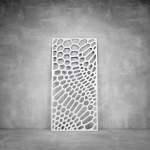 Laser Cut Screen - Design 132 - 1040 X 535 X 20 Matt White Outdoor