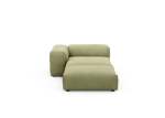 Sofa Daybed L Linen Olive