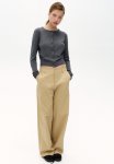 Fine-knit Cardigan - Dark Grey Marl