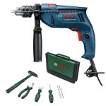 Bosch - Corded Impact Drill Gsb 570 With 14PCE Hand Tool Set