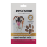 Peanut Butter Flavour Semi-moist Dog Treat Mix 120G