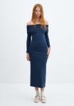 Dress Giselle - Mid-blue