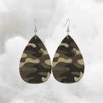 1 Pair 2D Acrylic Earrings Teardrop Earrings Water Drop Dangle Earrings Holiday Gifts Girlfriend Gifts Jewelry Gift Birthday Gif