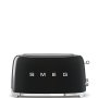 Smeg 4 Slice Toaster TSF02BLSA Black
