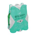 Belgravia Gin & Dry Lemon Non-alcoholic Nrb 275ML X 6