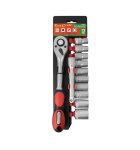 Tork Craft Socket & Ratchet Set 12PC 1 2" Crv 12PT
