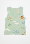 PoP Candy Printed Vest - Green