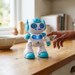 Remote Control Stem Educational Robot - Red