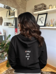 Doing My Best Summer Hoodie - Black - Small