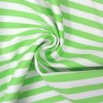 Tton Twill Stretch Striped Green 13232