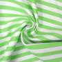 Cotton Twill Stretch Striped Green 13232