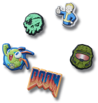 Xbox 5 Pack Jibbitz - Multi Osfa