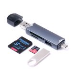 New 6-IN-1 Card Reader Compatible With Tf sd mobile Phone computer