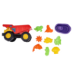 Dump Truck With Accessories 26CM