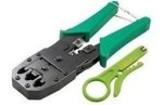 RJ45 Crimp Tool With Tester