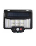 Solar Powered Sensor Wall Light - White + Rgb LED Motion Sensor