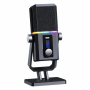 Multimedia Microphone With Rgb Colorful Lighting For Streaming