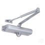 Access Control Silver Door Closer - Medium Duty