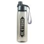 Plastic Water Bottle - Be Strong Black